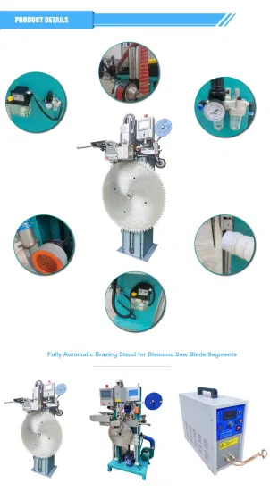 Circular Saw Automatic Welding Stand Machine for The Stone Cutting Industry Use